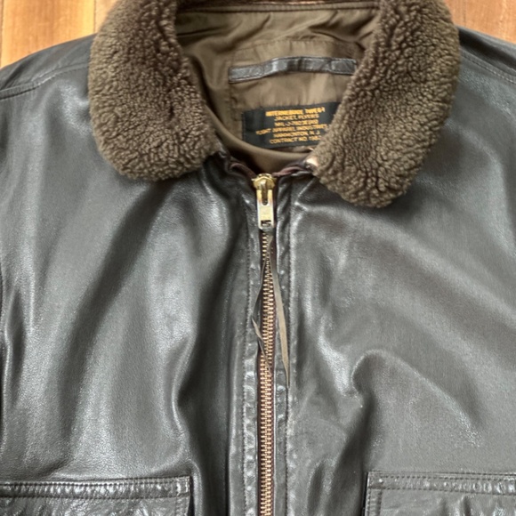 US NAVY ISSUE G-1 Flight Jacket - Picture 2 of 13